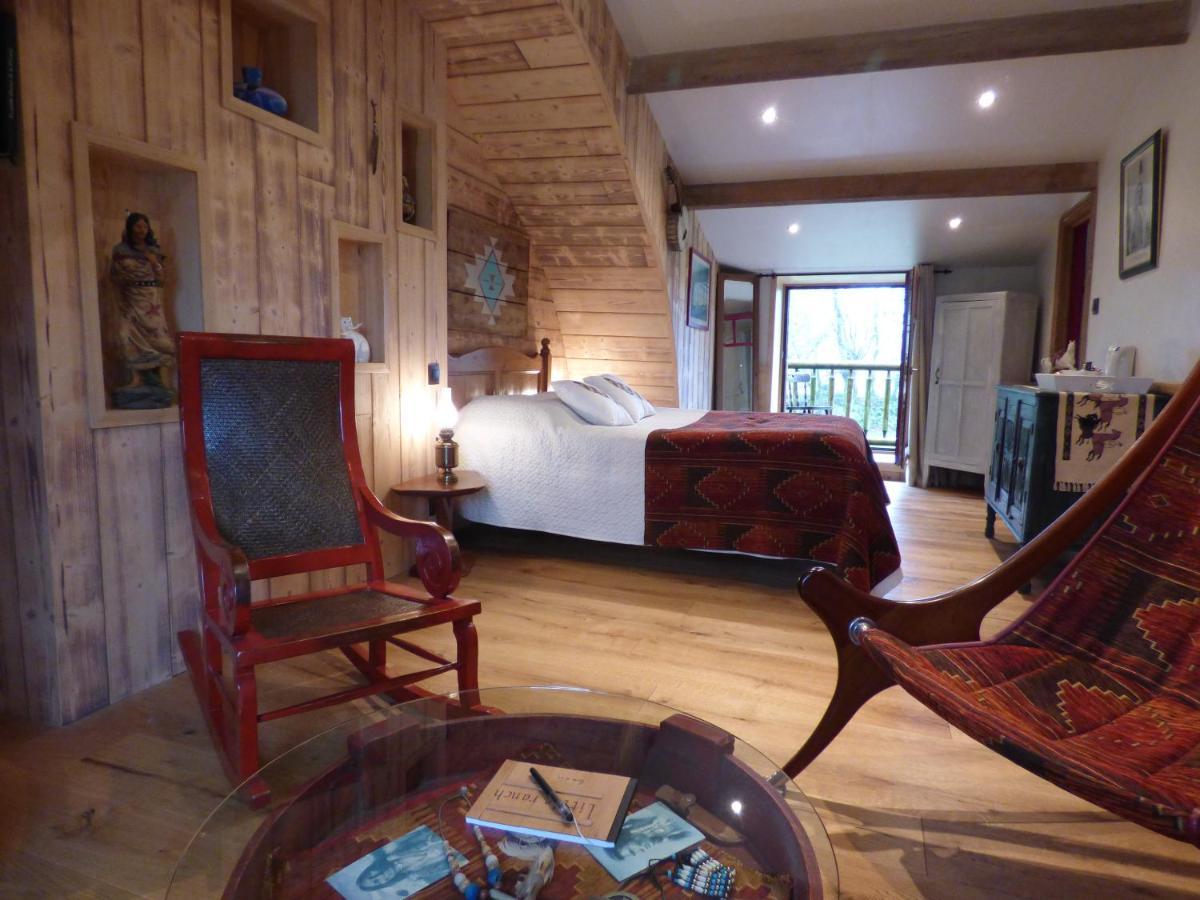 Chambre D'Hote Atypique "West Little Ranch" Chambre Amerindienne Guiscriff Exteriér fotografie