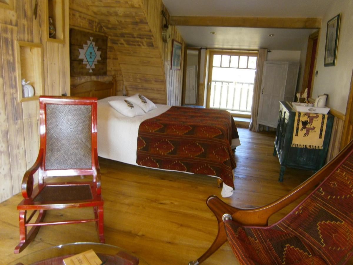 Chambre D'Hote Atypique "West Little Ranch" Chambre Amerindienne Guiscriff Exteriér fotografie